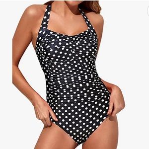 Polkadot swimsuit